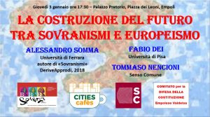 La costruzione del futuro tra sovranismi e europeismo @ Palazzo Pretorio