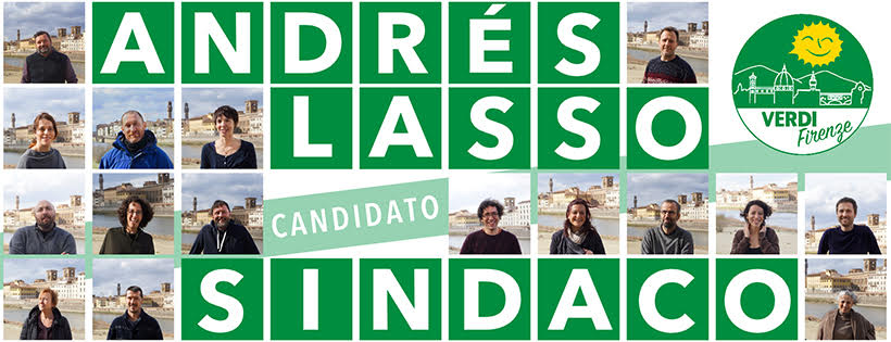 Intervista a Andrés Lasso, candidato sindaco di Firenze dei Verdi e di Senso Comune